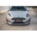 Накладка сплиттер на передний бампер на Ford Fiesta VIII ST